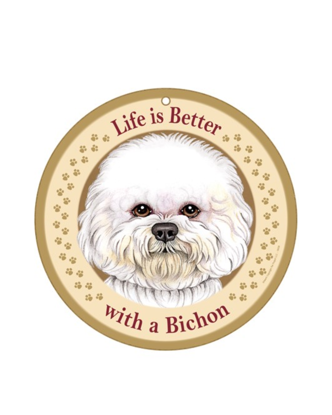 10 RDP LIB W/ a Bichon
