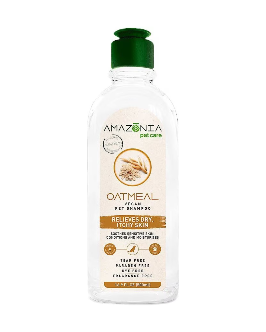 Amazonia Shampoo Oatmeal 16.9Z