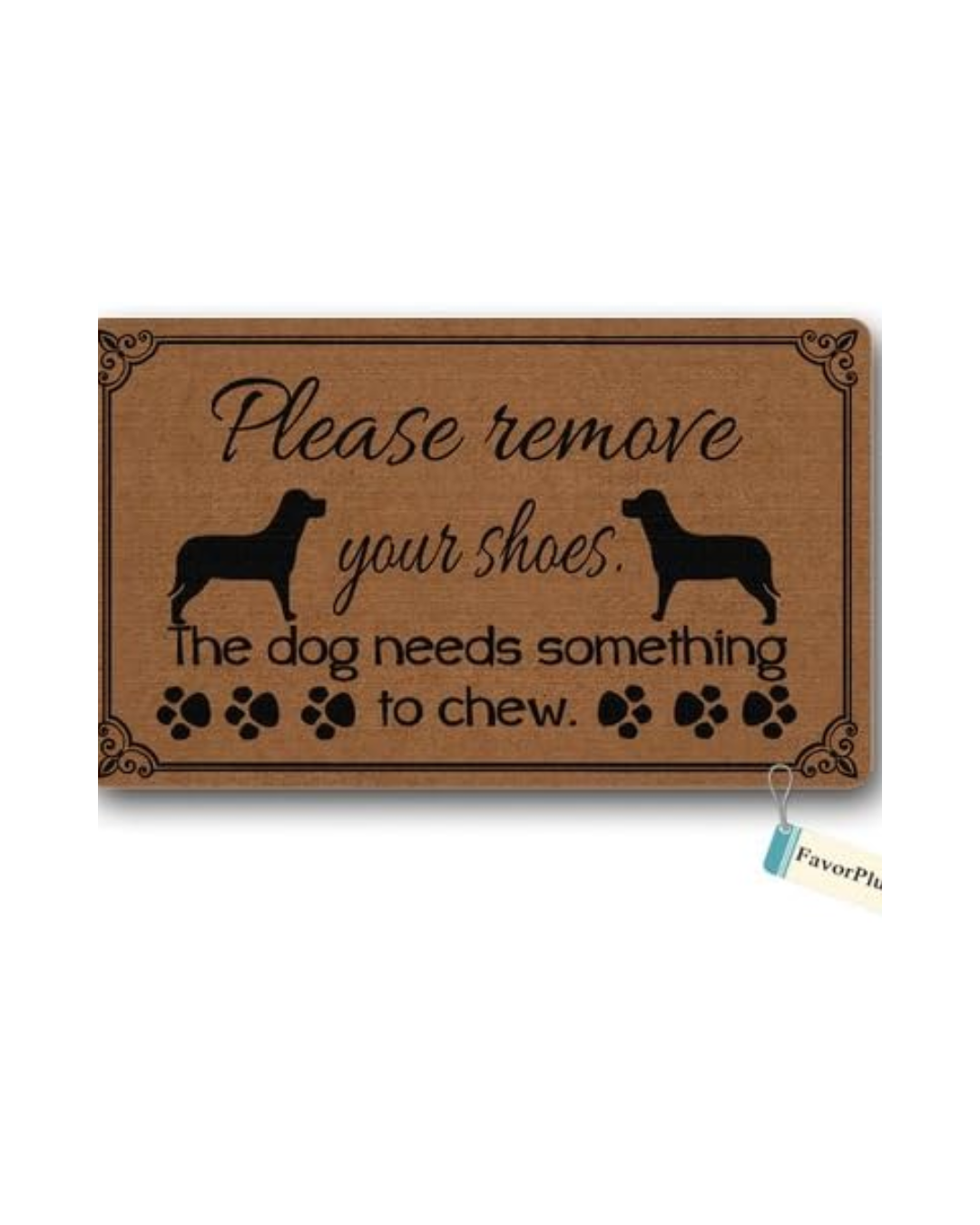Shoes to Chew On Doormat