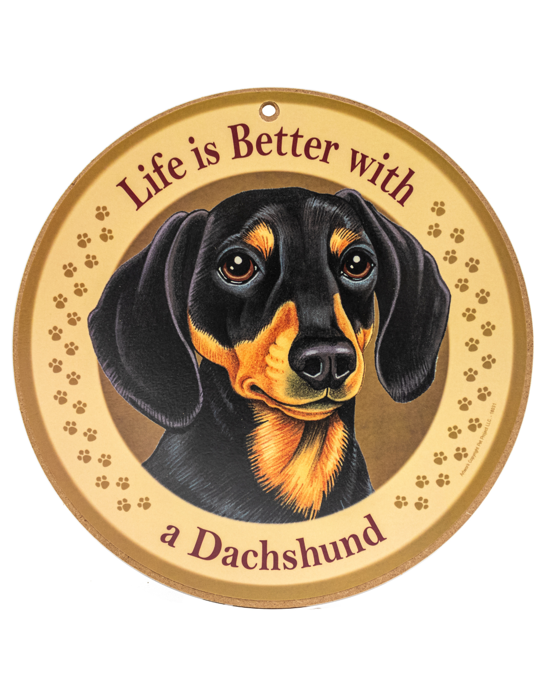 10 RDP LIB W/ a Dachshund