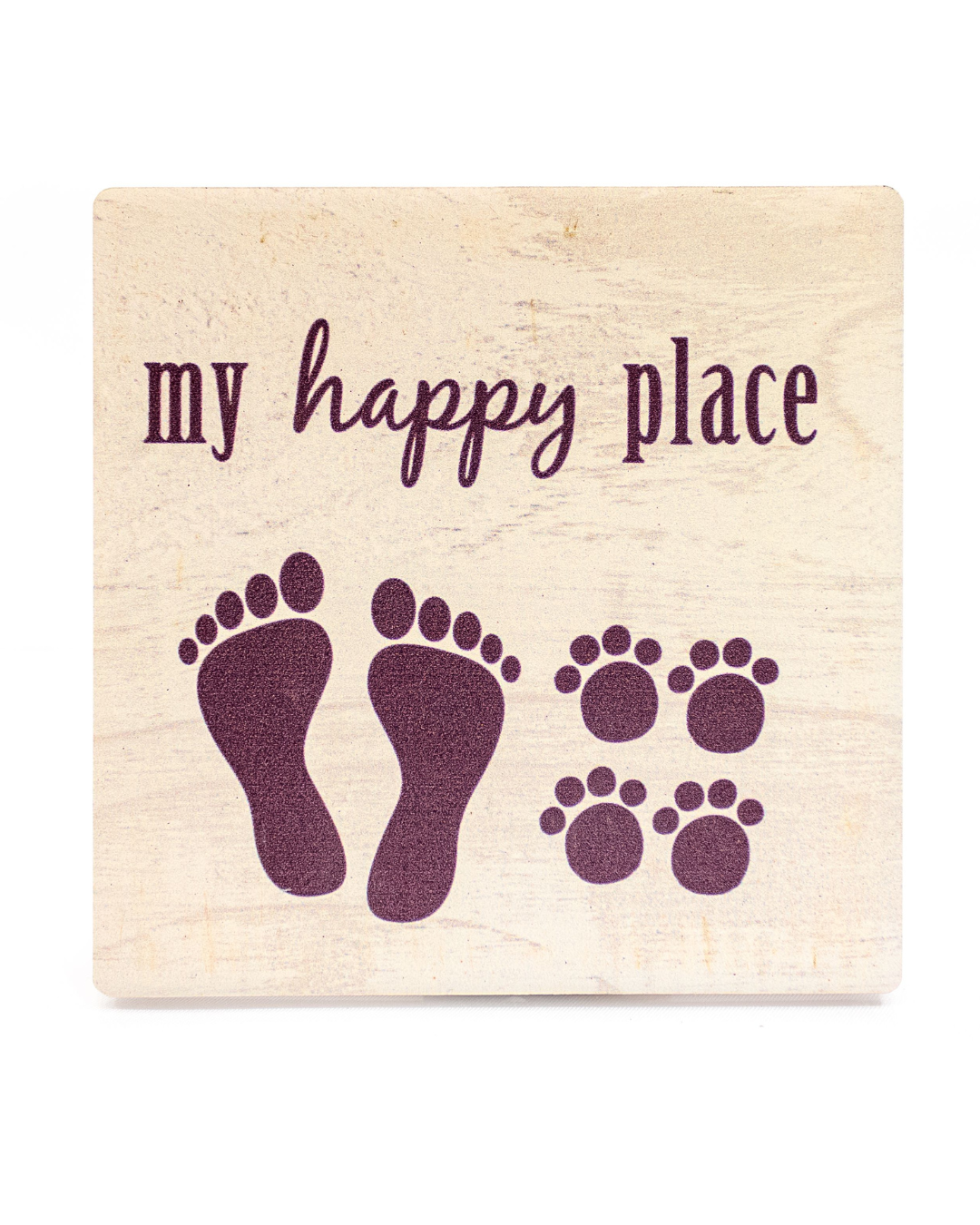 Individual Coaster - My Happy Place