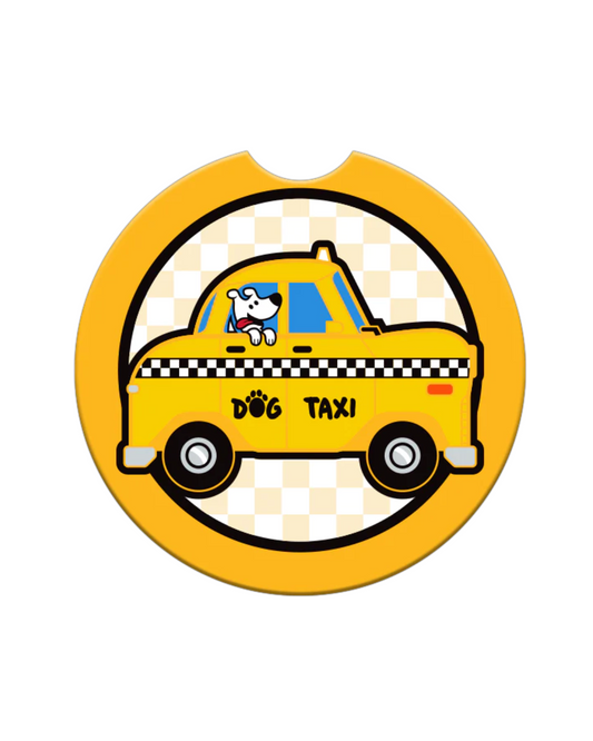 Dog Taxi Sticker