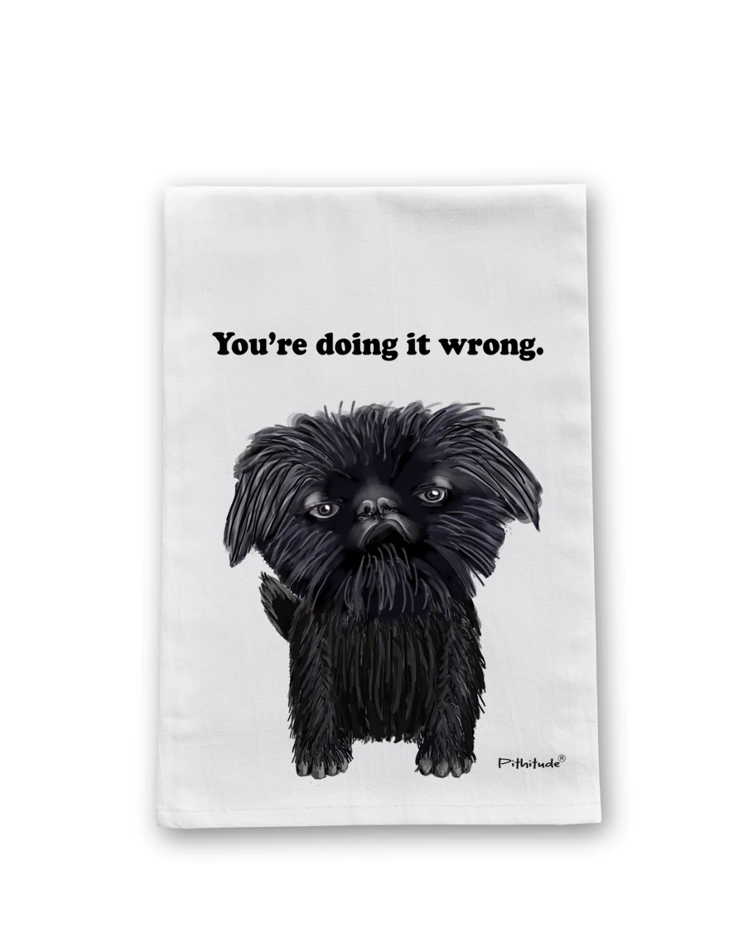 Dog Wrong Dish Towel