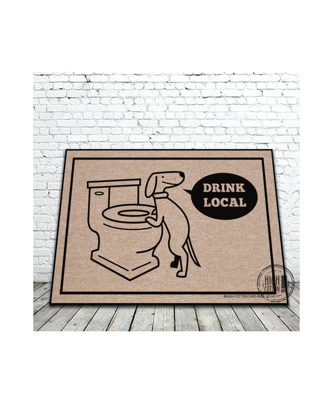 Drink Local  Doormat