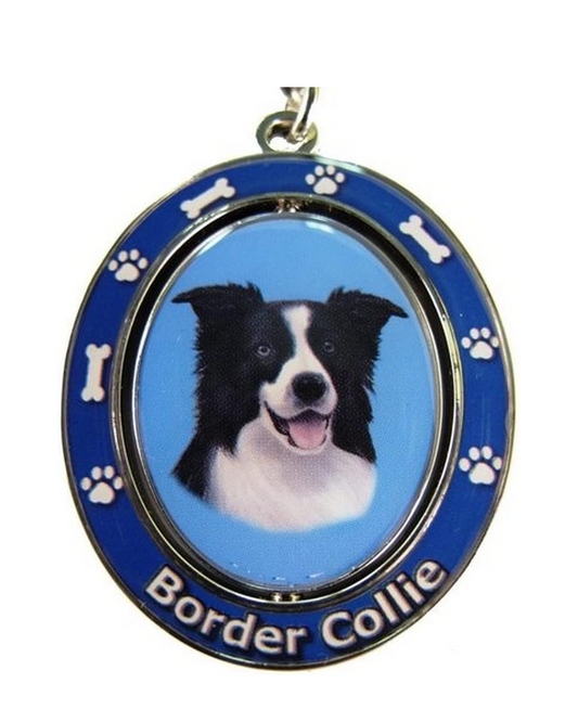 Border Collie keychain