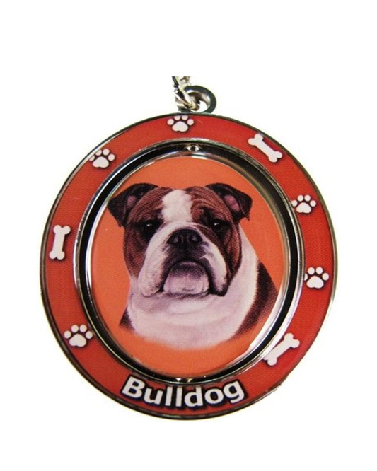 Bulldog keychain