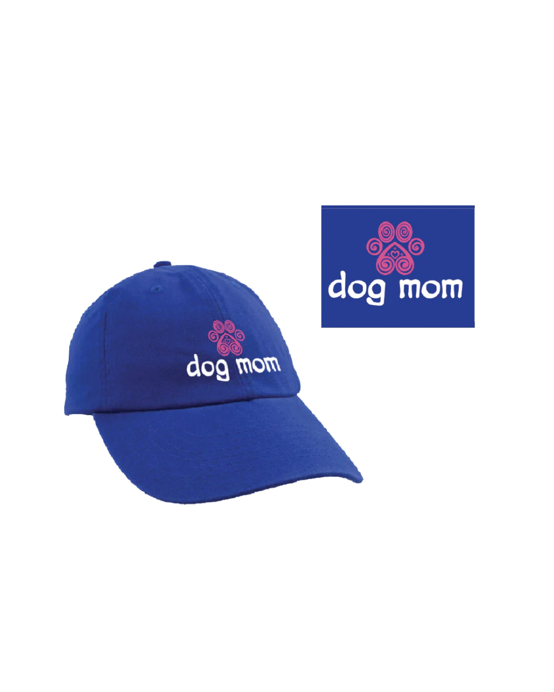 Ball Cap Dog Mom