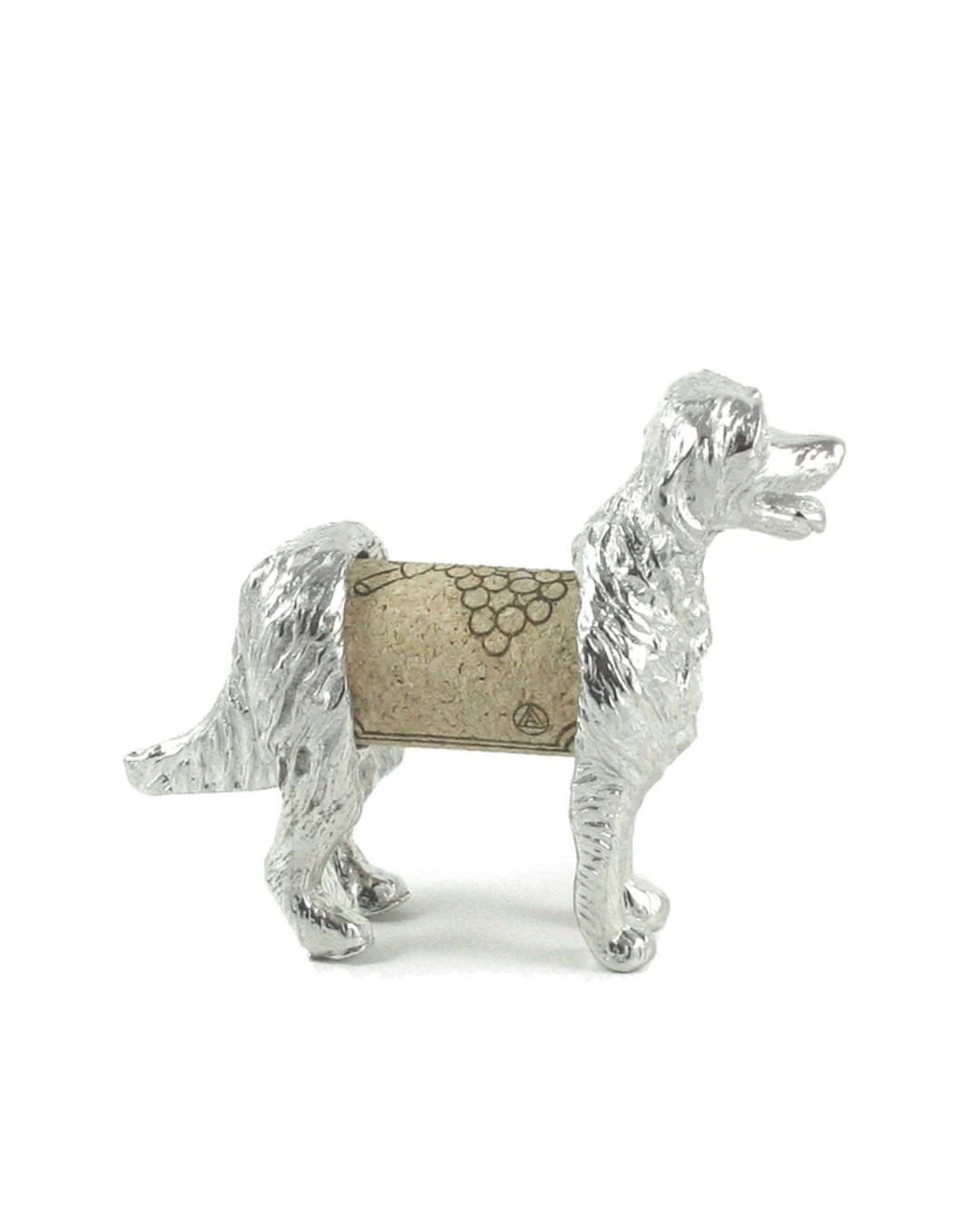 Cork Dog Retriever Sculptur