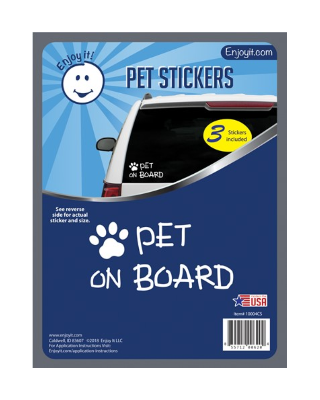 Pet on Board and Paw Stick