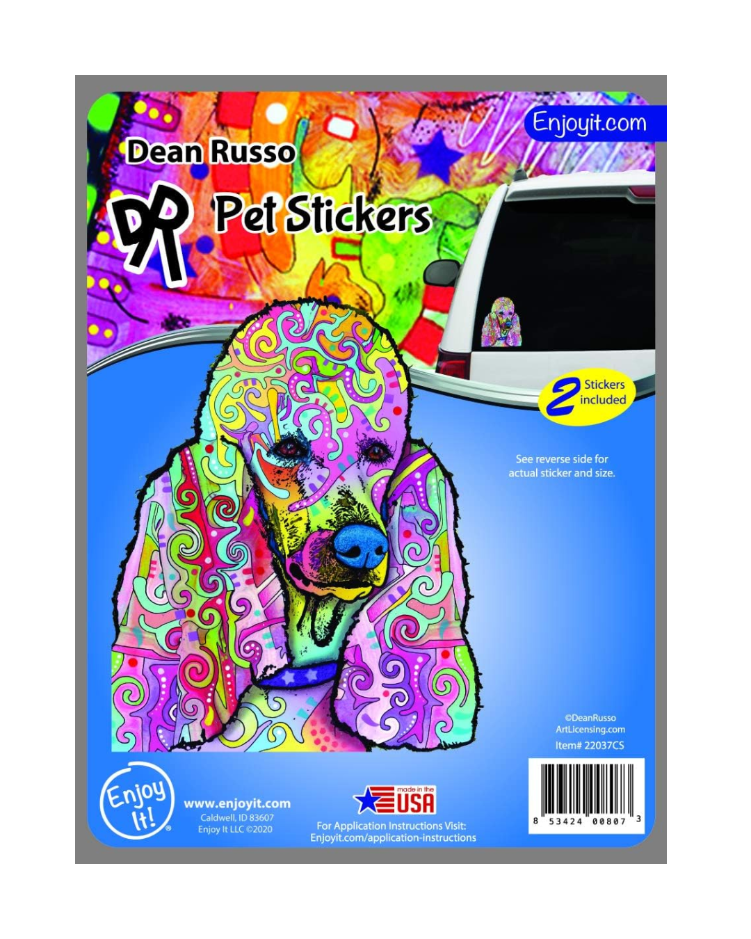 Poodle Sticker