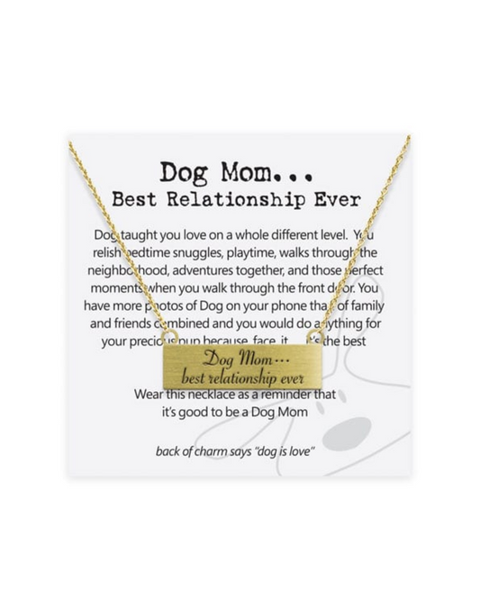 Jewelry: Dog Mom Best Rel