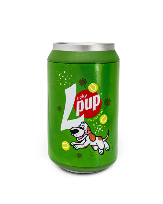 Soda Can Lucky Pup