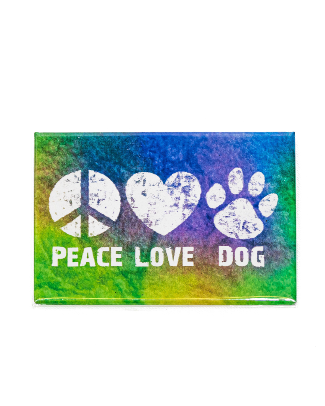 Peace Love Dog Sticker