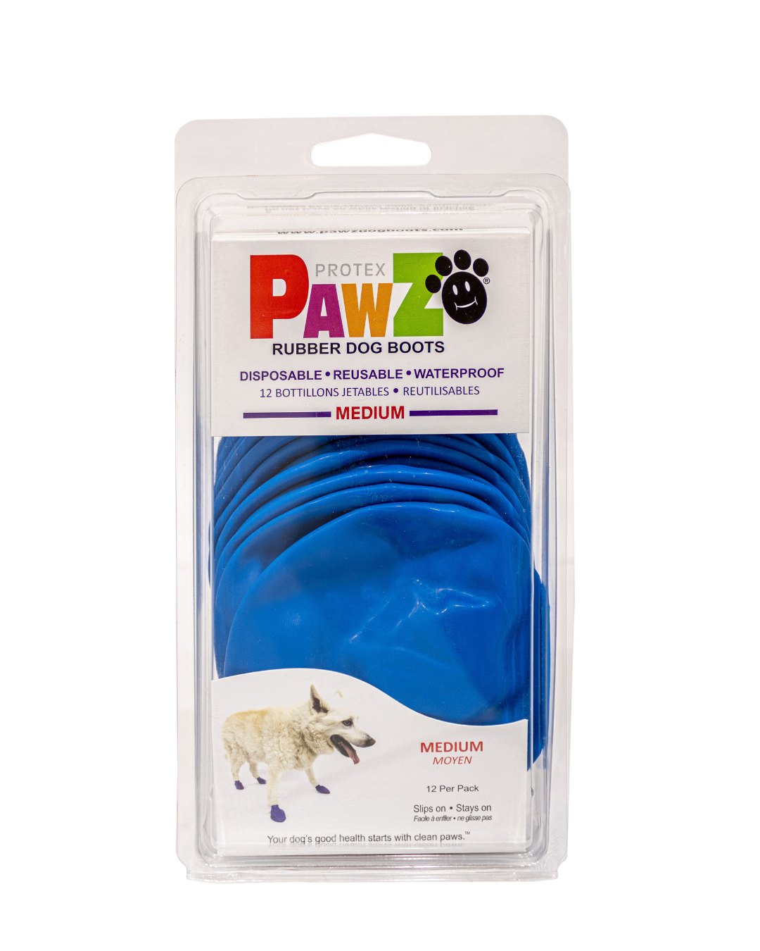 Pawz Dog Boots 12 pack M