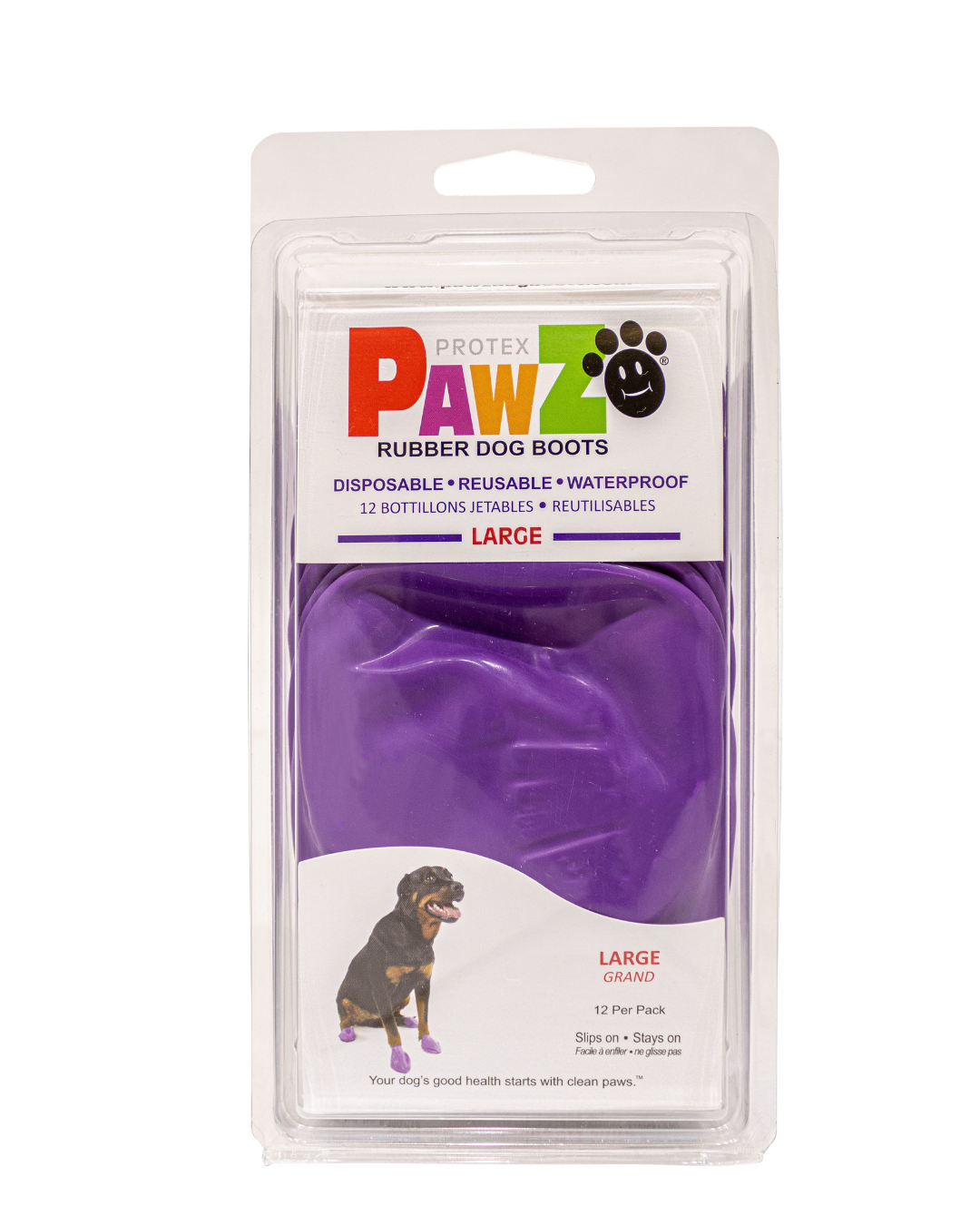 Pawz Dog Boots 12 pack L