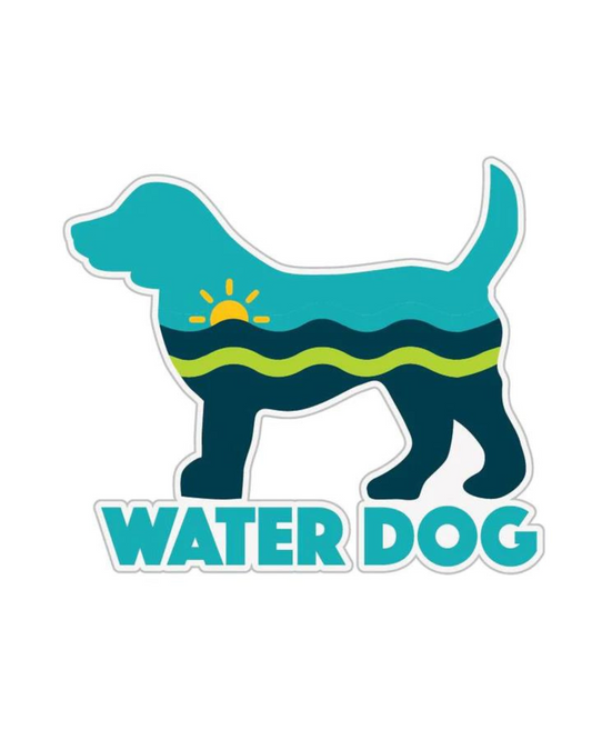 Water Dog Sticker