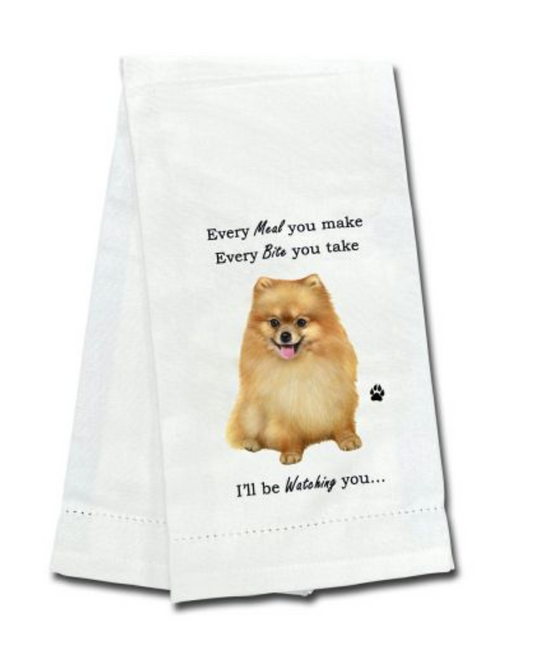 towels Pomeranian