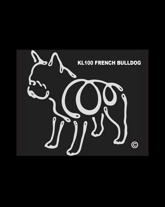 French Bulldog K-line W T Decal