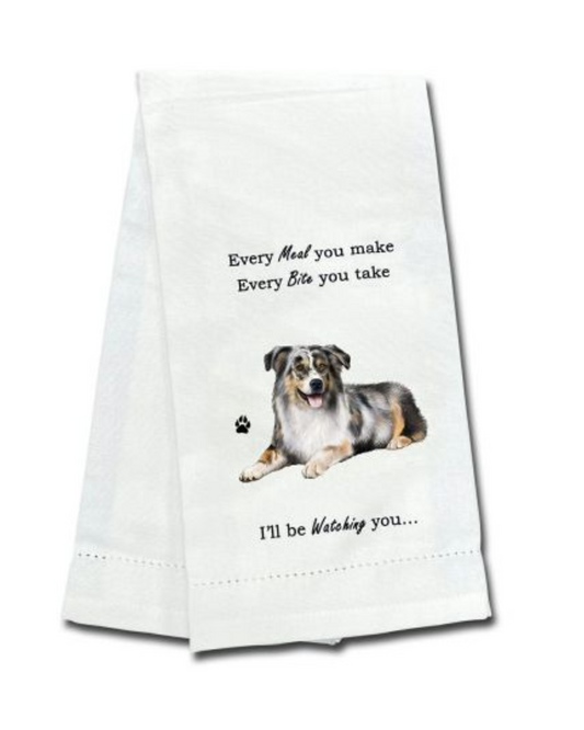 towels Australian Shepherd