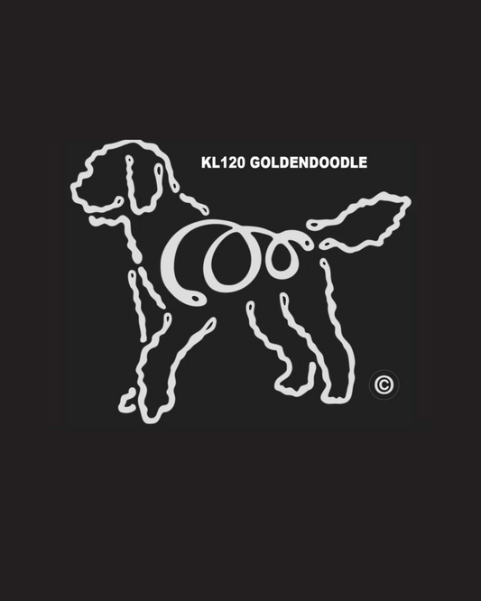 Goldendoodle K-line Windw T Decal