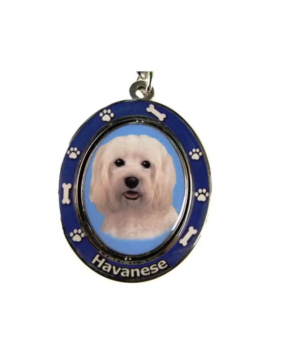 Havanese keychain