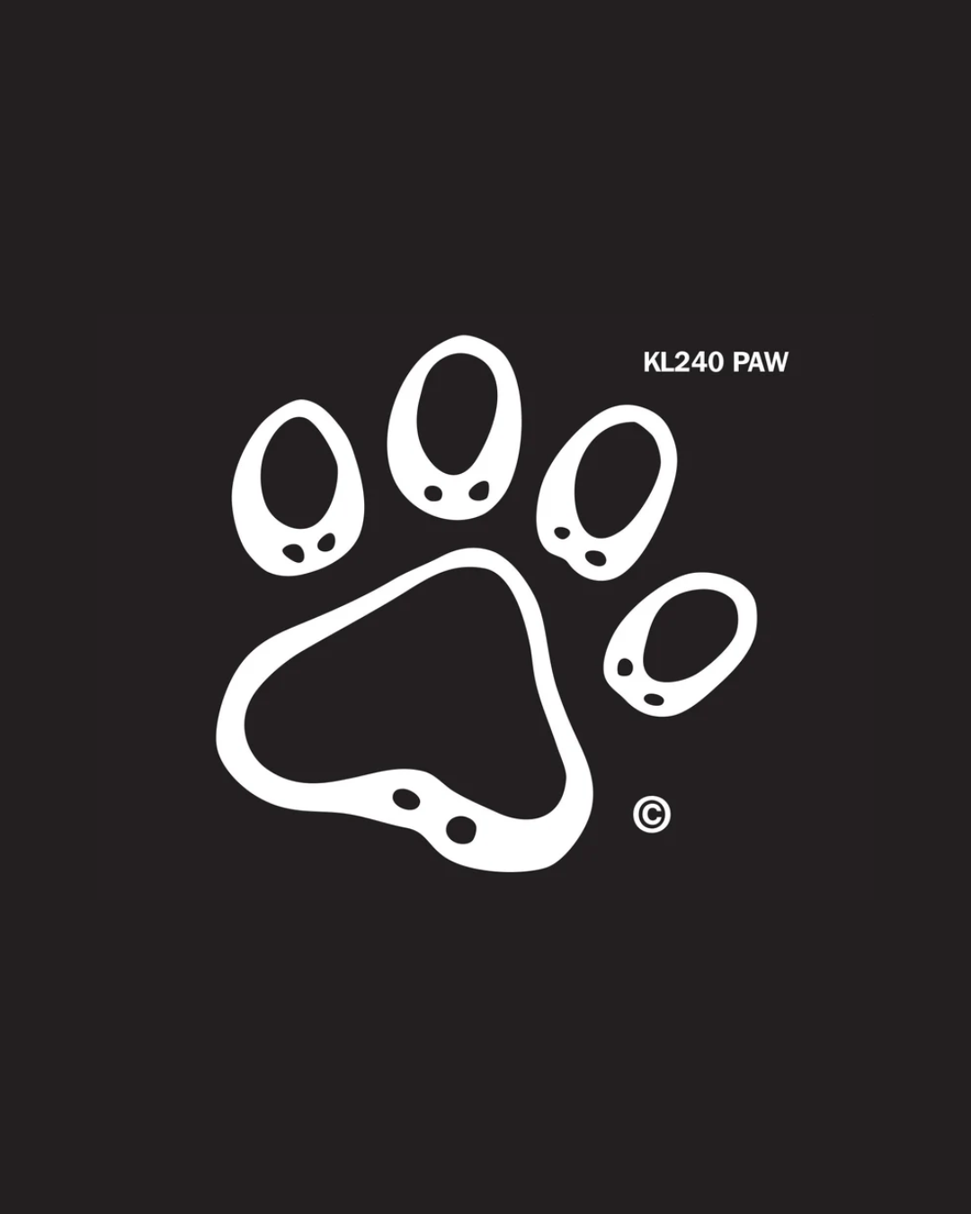 Large Paw Print K-line Win