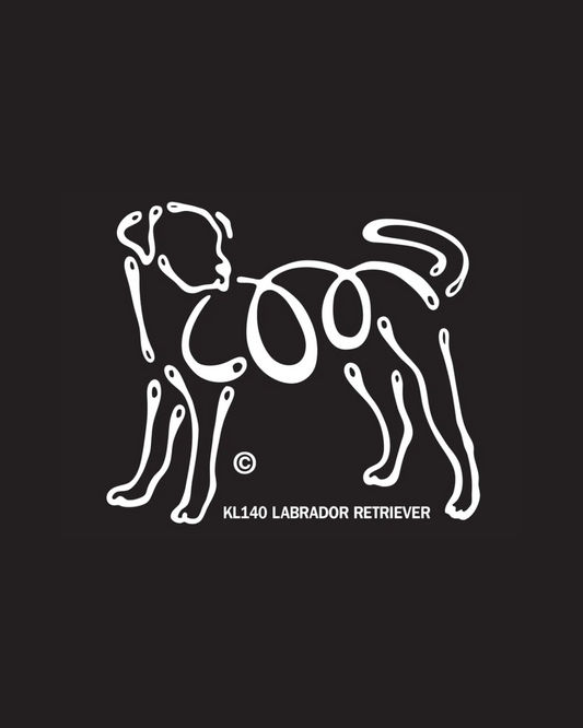 Labrador K-line Window Tatto Decal