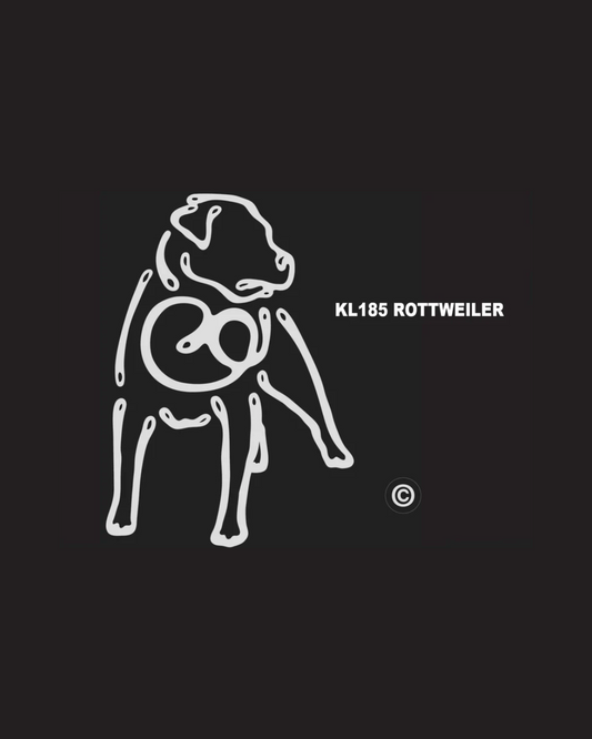 Rottweiler K-line Window T Decal