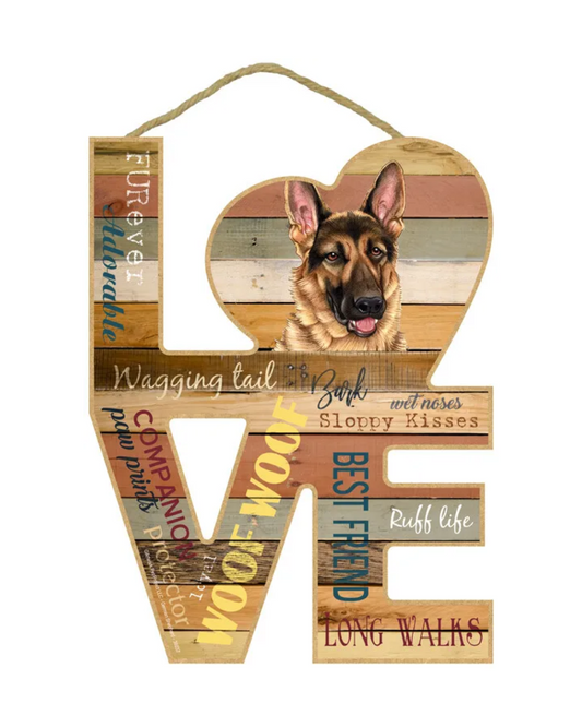 German Shep Dog Breed Love