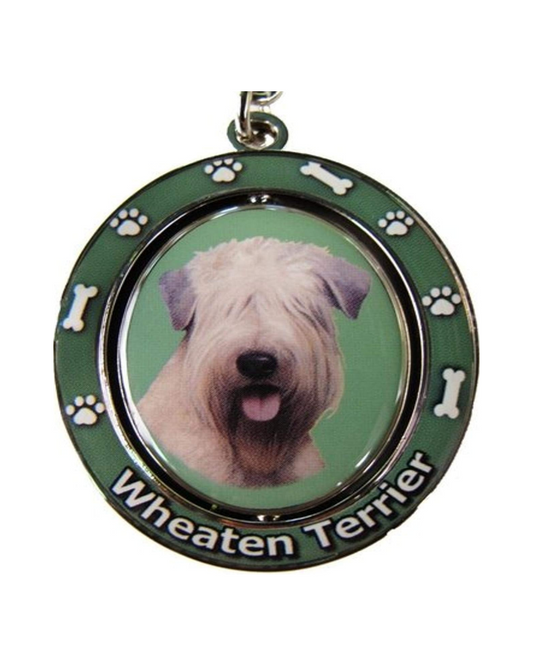 Wheaten Terrier keychain