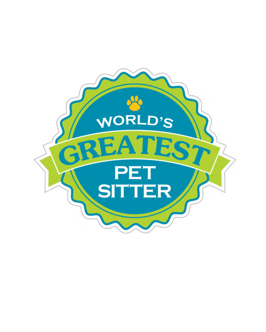 World's Greatest Pet Sitter Sticker