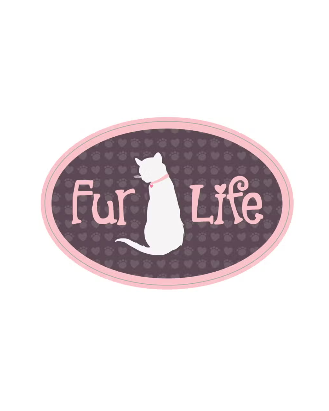 Fur Life Sticker