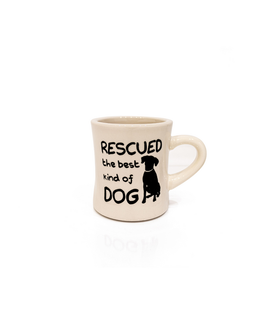 Rescued the best kind dog Mug