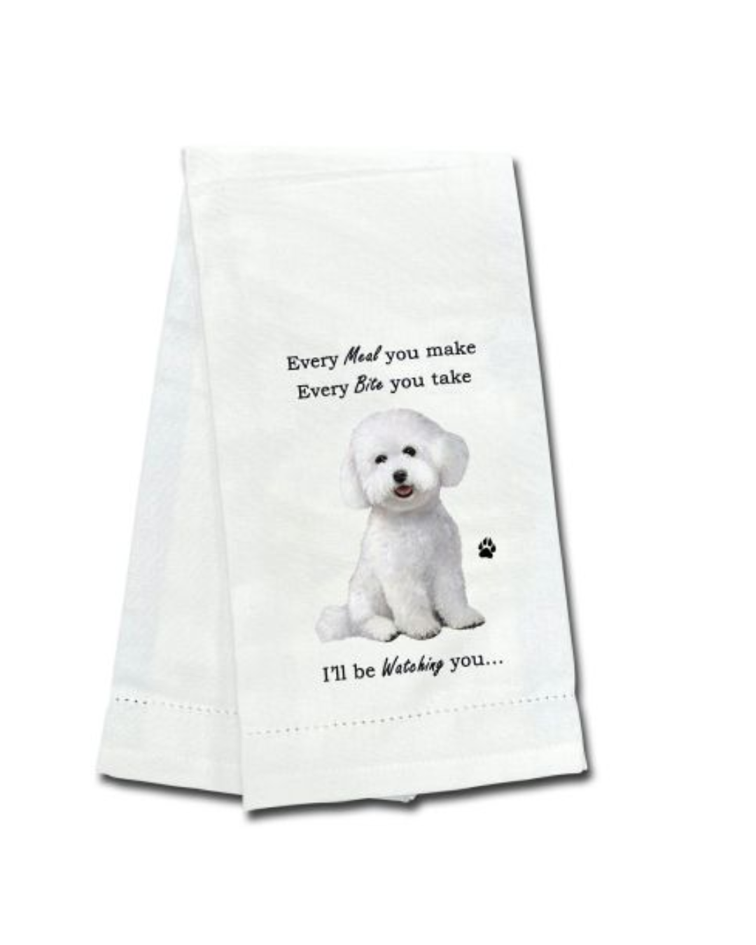 Towels Bichon Frise