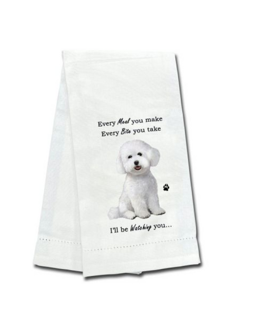 Towels Bichon Frise