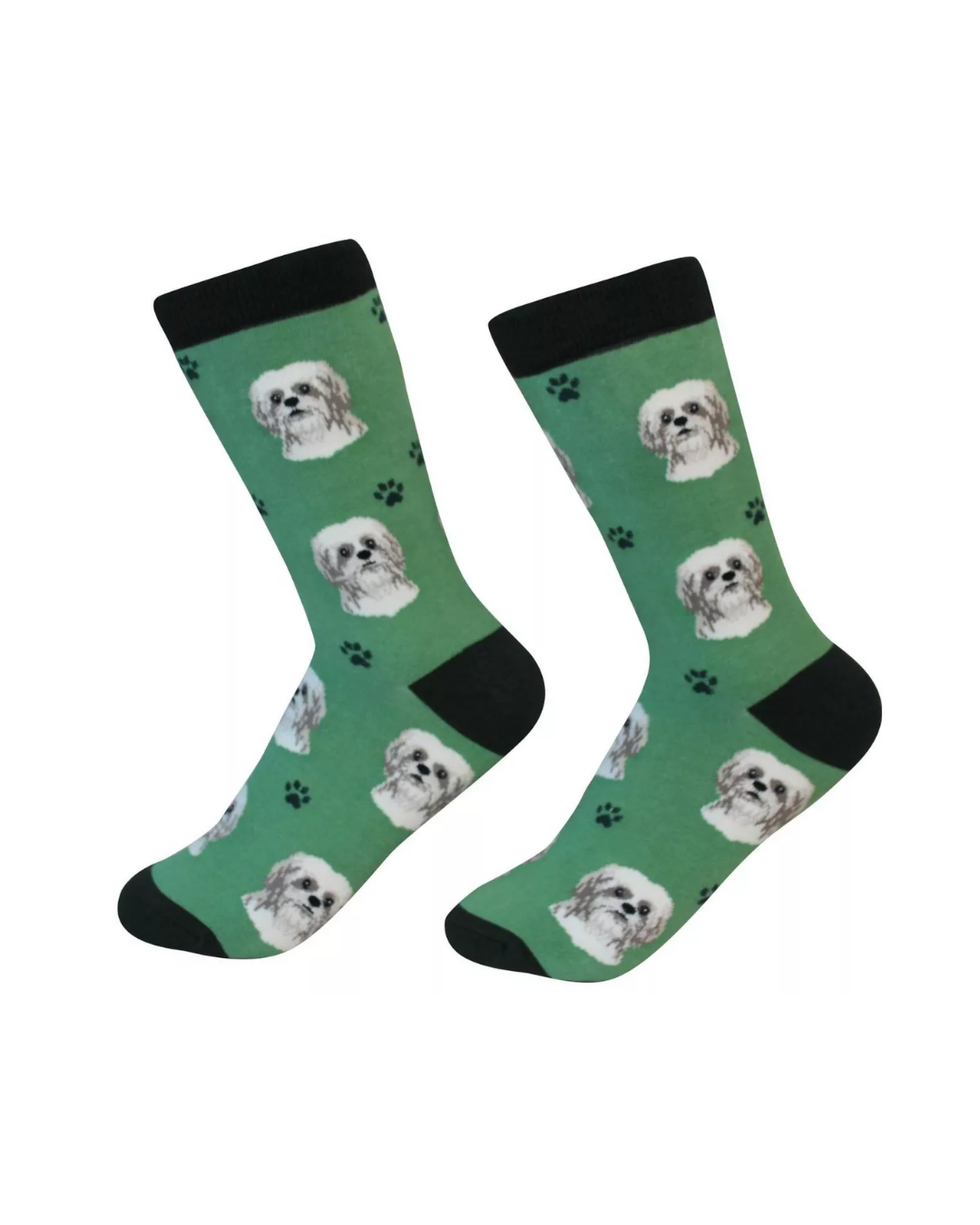 Shih Tzu tan Socks