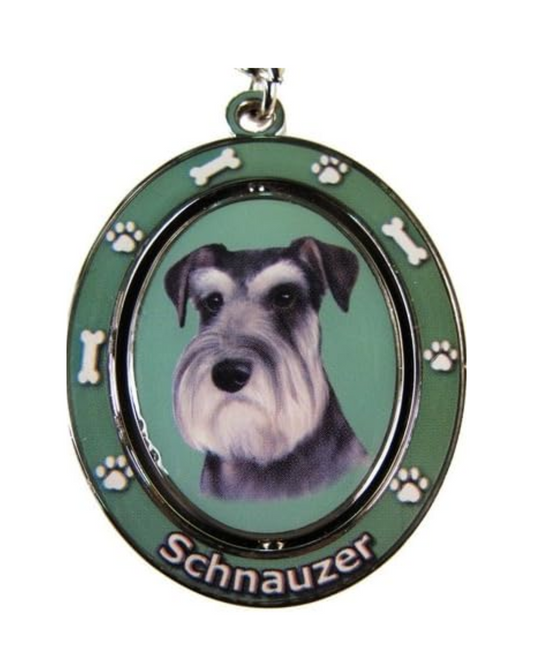 Schnauzer keychain