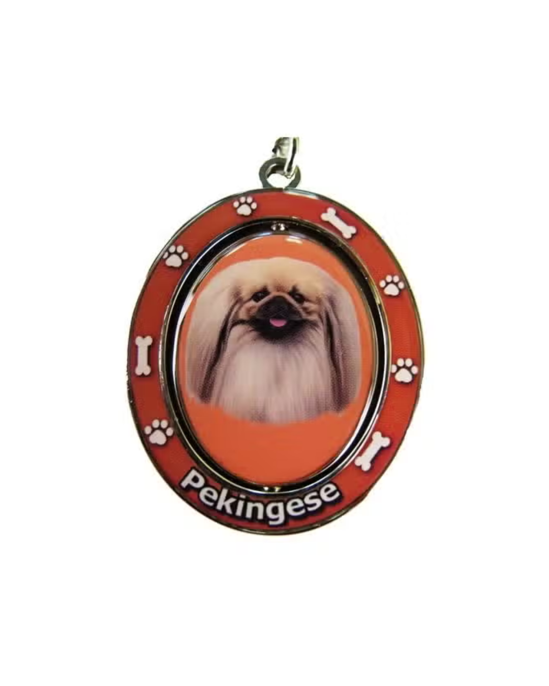 Pekingese keychain