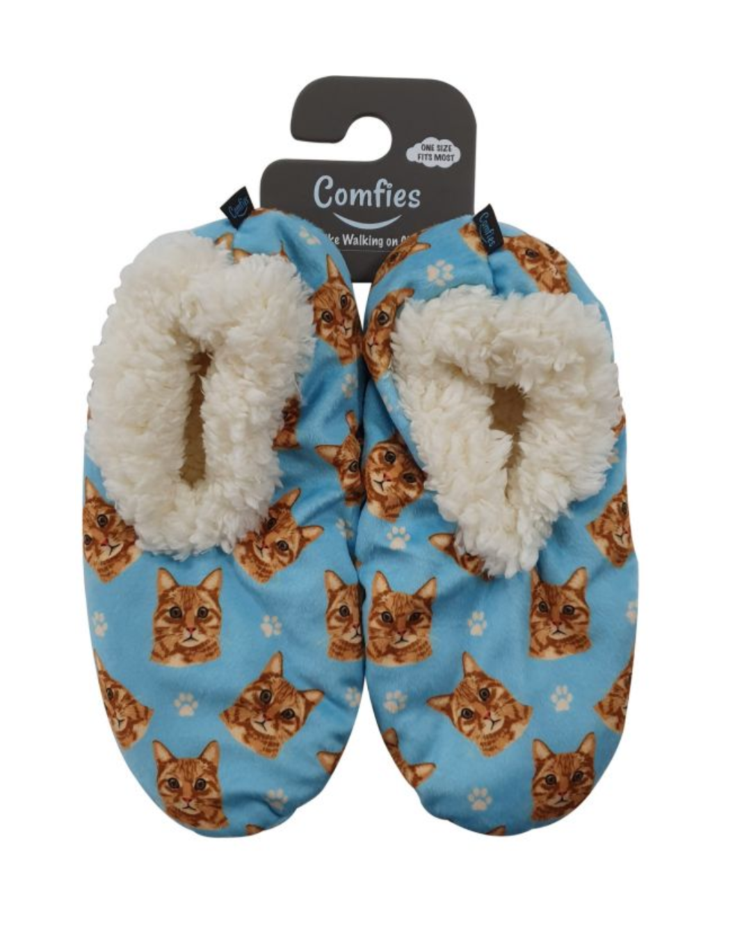 Orange Tabby Slippers