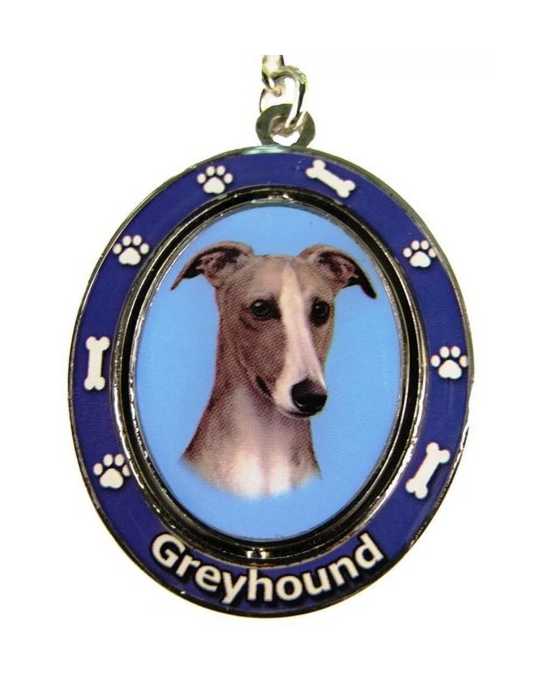 Greyhound keychain