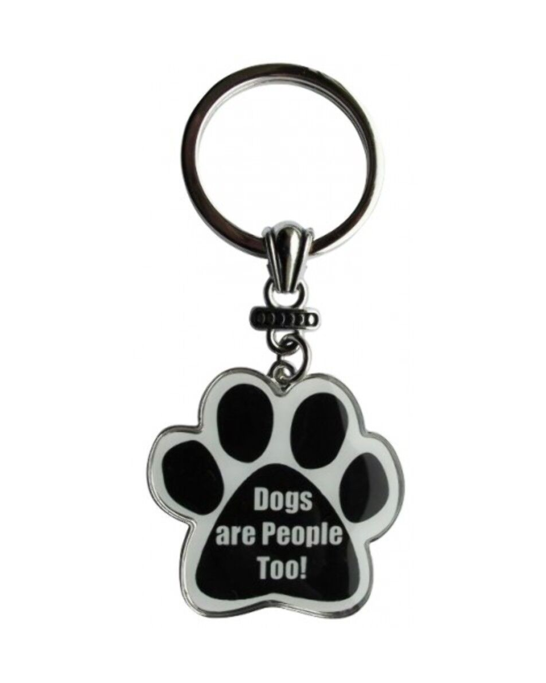 Dogs are people too Keychain