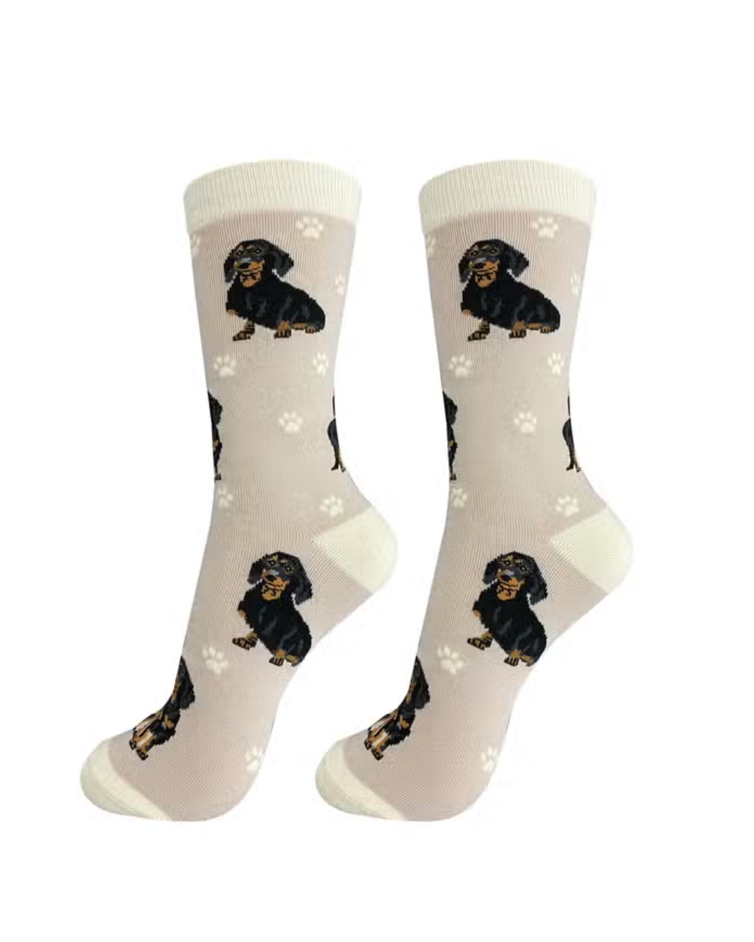 Dachshund black Socks