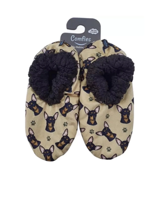 Chihuahua black Slippers