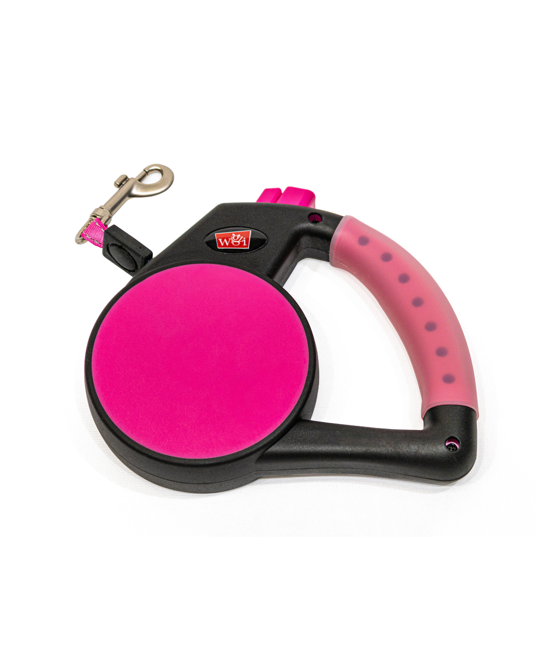 Gel Handle Retract Pink Leash