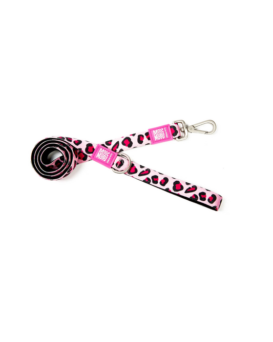 Leopard Pink Leash