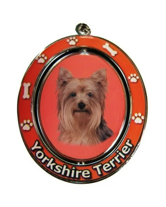 Yorkie keychain