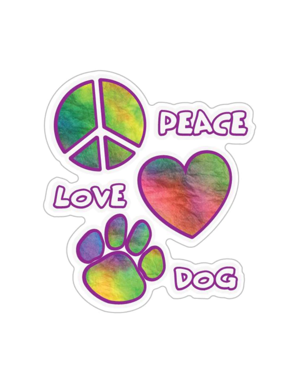 Peace Love Dog