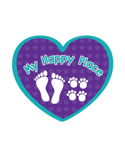 My Happy Place Sticker