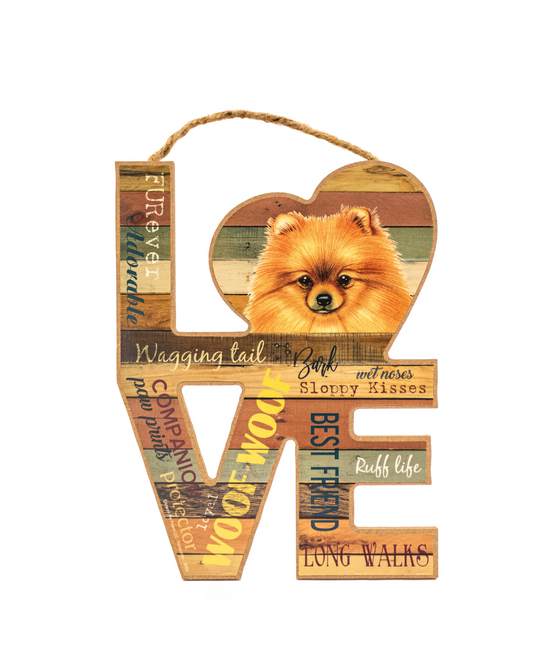 Pomeranian Dog Breed Love