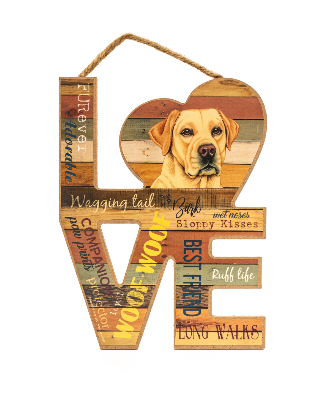 Yellow Lab Dog Breed Love